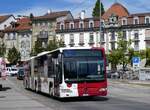 Fribourg/863263/266812---tpf-fribourg---nr (266'812) - TPF Fribourg - Nr. 550/FR 300'425 - Mercedes am 7. September 2024 in Fribourg, Place Georges Python