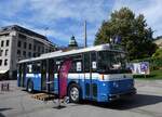 Fribourg/863268/266817---tf-fribourg-ctf-- (266'817) - TF Fribourg (CTF) - Nr. 34 - Saurer/Hess Trolleybus (ex TPF Fribourg Nr. 334; ex TF Fribourg Nr. 34) am 7. September 2024 in Fribourg, Place Georges Python