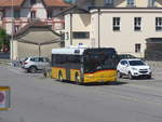 Kerzers/706062/218571---postauto-bern---nr (218'571) - PostAuto Bern - Nr. 7/BE 435'814 - Solaris (ex Lengacher, Wichtrach Nr. 4) am 6. Juli 2020 beim Bahnhof Kerzers