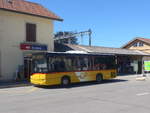 (219'239) - PostAuto Bern - Nr. 14/BE 669'367 - Solaris (ex Klopfstein, Laupen Nr. 14) am 27. Juli 2020 beim Bahnhof Kerzers