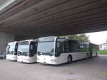 Kerzers/712451/220224---interbus-kerzers---mercedes (220'224) - Interbus, Kerzers - Mercedes (ex BSU Solothurn Nr. 44) am 29. August 2020 in Kerzers, Murtenstrasse