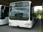 Kerzers/778173/236500---interbus-yverdon---nr (236'500) - Interbus, Yverdon - Nr. 222 - Mercedes (ex VBL Luzern Nr. 158) am 29. Mai 2022 in Kerzers, Murtenstrasse