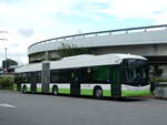 (240'208) - transN, La Chaux-de-Fonds - Nr. 134 - Hess/Hess Gelenktrolleybus (ex TN Neuchtel Nr. 134) am 24. September 2022 in Kerzers, Interbus
