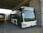 (246'288) - Interbus, Yverdon - Nr. 222 - Mercedes (ex VBL Luzern Nr. 158) am 18. Februar 2023 in Kerzers, Murtenstrasse