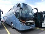 Kerzers/857242/264937---aus-schweden-thellsbuss-staffanstorp (264'937) - Aus Schweden: Thellsbuss, Staffanstorp - KU 242 A - Setra am 21. Juli 2024 in Kerzers, Interbus (deutsches Kennzeichen)