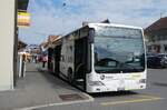 (285'623) - PostAuto Nordschweiz - BL 113'406/PID 5192 - Mercedes (ex Inderm�hle, Rekingen Nr. 122) am 21. M�rz 2026 beim Bahnhof Kerzers