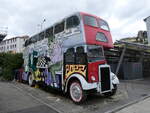 Geneve/865969/267921---car-touche-genve-- (267'921) - Car Touche, Genve - Leyland (ex Londonbus) am 10. Oktober 2024 beim Bahnhof Genve