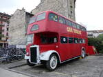 Geneve/865971/267923---car-touche-genve-- (267'923) - Car Touche, Genve - Leyland (ex Londonbus) am 10. Oktober 2024 beim Bahnhof Genve