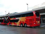 (241'277) - Aus Deutschland: Unser Roter Bus, Knigsbrck - VG-B 97 - Neoplan am 14.
