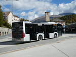 (241'084) - Aus Italien: Silvestri, Livigno - EX-523 JG - Mercedes am 12. Oktober 2022 beim Bahnhof St. Moritz