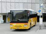 (248'628) - PostAuto Graubnden - GR 179'709/PID 11'299 - Setra am 15. April 2023 beim Bahnhof Davos Platz