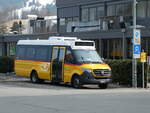 (233'794) - PostAuto Graubnden - Nr. 31/GR 51'337 - K-Bus am 11. Mrz 2022 beim Bahnhof Ilanz