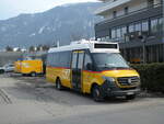 (233'798) - PostAuto Graubnden - Nr. 31/GR 51'337 - K-Bus am 11. Mrz 2022 beim Bahnhof Ilanz