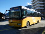(245'112) - PostAuto Graubnden - Nr. 27/GR 158'724/PID 5164 - Irisbus (ex Fontana, Ilanz Nr. 27; ex Fontana, Ilanz Nr. 7) am 18. Januar 2023 beim Bahnhof Ilanz