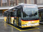 (259'552) - PostAuto Graubnden - Nr. 28/GR 105'478/PID 5591 - Irisbus (ex Nr. 22; ex Fontana, Ilanz Nr. 22) am 23. Februar 2024 beim Bahnhof Ilanz