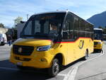 (291'258) - PostAuto Graub�nden - GR 113'541/PID 12'227 - K-Bus/Mercedes am 29. September 2026 beim Bahnhof Ilanz