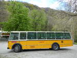 FBW/811284/248725---wittwer-chur---gr (248'725) - Wittwer, Chur - GR 16'004 - FBW/Gangloff (ex Eggenberger, M�riken; ex AVG Grindelwald Nr. 11; ex P 24'170) am 16. April 2023 in San Vittore, Grotto Matafontana