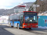 (178'381) - Chrisma, St. Moritz - GR 154'398 - Mercedes am 9. Februar 2017 beim Bahnhof St. Moritz
