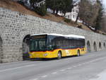 (202'066) - PostAuto Graubnden - GR 177'316 - Mercedes am 10. Mrz 2019 beim Bahnhof St. Moritz