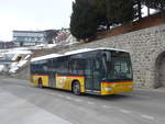 (202'084) - PostAuto Graubnden - GR 163'696 - Mercedes am 10. Mrz 2019 beim Bahnhof St. Moritz