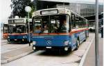 (034'313) - AAGR Rothenburg - Nr. 65/LU 15'712 - Mercedes am 13. Juli 1999 beim Bahnhof Luzern