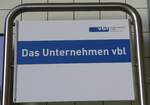 Luzern/863184/266770---vbl-haltestellenschild---das-unternehmen (266'770) - vbl-Haltestellenschild - Das Unternehmen vbl - am 7. September 2024 in Luzern, Depot