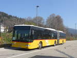(224'673) - PostAuto Bern - Nr. 689/NE 165'367 - Mercedes (ex BE 834'689; ex Hfliger, Sursee Nr. 7) am 2. April 2021 in Boudevilliers, SCAN-ne (Einsatz CarPostal)