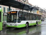 Le Locle/803670/245645---transn-la-chaux-de-fonds-- (245'645) - transN, La Chaux-de-Fonds - Nr. 303/NE 90'303 - Mercedes (ex TRN La Chaux-de-Fonds Nr. 303) am 2. Februar 2023 beim Bahnhof Le Locle