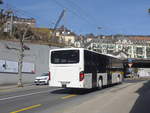 Neuchatel/732177/224595---interbus-yverdon---nr (224'595) - Interbus, Yverdon - Nr. 48/NE 231'048 - Setra (ex Nr. 3; ex SBC Chur Nr. 103; ex SBC Chur Nr. 13) am 29. Mrz 2021 in Neuchtel, Avenue de la Gare (Einsatz CarPostal)