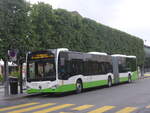 (226'833) - transN, La Chaux-de-Fonds - Nr. 261/NE 223'261 - Mercedes am 1. August 2021 beim Bahnhof Neuchtel