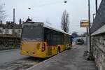 (284'518) - CarPostal Ouest - NE 137'828/PID 12'011 - Mercedes am 31. Januar 2026 beim Bahnhof Neuch�tel