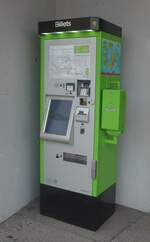 (189'994) - transN-Billetautomat am 2. April 2021 in St-Blaise, Centre