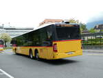 (235'469) - PostAuto Zentralschweiz - Nr. 73/NW 5160 - Mercedes (ex Nr. 22; ex Thepra, Stans Nr. 22) am 8. Mai 2022 beim Bahnhof Stans
