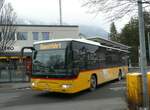 (245'404) - PostAuto Zentralschweiz - Nr. 51/NW 25'361/PID 4917 - Mercedes (ex Nr. 29; ex Thepra, Stans Nr. 29) am 25. Januar 2023 beim Bahnhof Stans