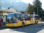(246'170) - PostAuto Zentralschweiz - Nr. 73/NW 5160/PID 5066 - Mercedes (ex Nr. 22; ex Thepra, Stans Nr. 22) am 16. Februar 2023 beim Bahnhof Stans