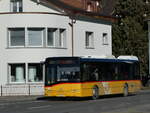 (246'135) - PostAuto Zentralschweiz - Nr. 504/NW 5019/PID 10'051 - Solaris (ex Nr. 54; ex Thepra, Stans Nr. 19) am 16. Februar 2023 beim Bahnhof Sarnen