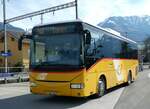 (247'434) - PostAuto Zentralschweiz - Nr. 406/OW 10'006/PID 5538 - Irisbus (ex Nr. 3; ex Dillier, Sarnen Nr. 3) am 18. Mrz 2023 beim Bahnhof Sarnen