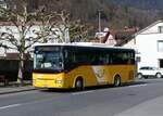 (272'292) - PostAuto Zentralschweiz - Nr. 406/OW 10'006/PID 5538 - Irisbus (ex Nr. 3; ex Dillier, Sarnen Nr. 3) am 21. Februar 2025 beim Bahnhof Sarnen