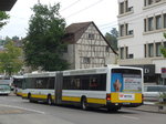 (173'935) - VBSH Schaffhausen - Nr. 10/SH 38'010 - Volvo/Hess am 20. August 2016 beim Bahnhof Schaffhausen