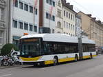 Schaffhausen/548718/179039---vbsh-schaffhausen---nr (179'039) - VBSH Schaffhausen - Nr. 107 - Hess/Hess Gelenktrolleybus am 20. Mrz 2017 beim Bahnhof Schaffhausen