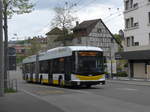 Schaffhausen/554409/179690---vbsh-schaffhausen---nr (179'690) - VBSH Schaffhausen - Nr. 107 - Hess/Hess Gelenktrolleybus am 17. April 2017 beim Bahnhof Schaffhausen