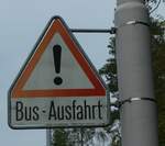 (228'377) - Bus-Ausfahrt am 26. September 2021 in Schaffhausen, Busdepot