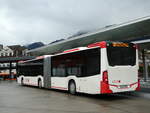 (242'982) - AAGS Schwyz - Nr. 51/SZ 124'900 - Mercedes (ex Auf der Maur, Steinen Nr. 251; ex ZVB Zug Nr. 62) am 18. November 2022 beim Bahnhof Arth-Goldau