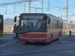 (214'207) - Landolt, Pfffikon - SZ 29'223 - Solaris am 15. Februar 2020 beim Bahnhof Pfffikon