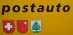 seewen/742663/145825---busbeschriftung-postauto-mit-wappen (145'825) - Busbeschriftung 'Postauto mit Wappen' am 20. Juli 2013 in Seewen, Senn