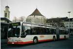(073'733) - BSU Solothurn - Nr. 32/SO 142'032 - Mercedes (ex RBS Worblaufen Nr. 77) am 3. Januar 2005 in Solothurn, Amthausplatz