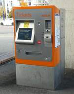 (230'174) - BSU-Billetautomat am 8. November 2021 beim Hauptbahnhof Solothurn