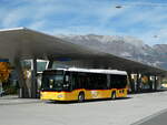 (229'504) - PostAuto Ostschweiz - SG 445'301 - Mercedes am 20. Oktober 2021 beim Bahnhof Buchs