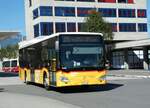 (255'625) - PostAuto Ostschweiz - SG 445'302/PID 10'780 - Mercedes am 26. September 2023 beim Bahnhof Buchs