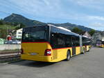 MAN/752686/228623---postauto-ostschweiz---sz (228'623) - PostAuto Ostschweiz - SZ 68'458 - MAN (ex SZ 44'040; ex Kistler, Reichenburg) am 2. Oktober 2021 in Nesslau, Garage